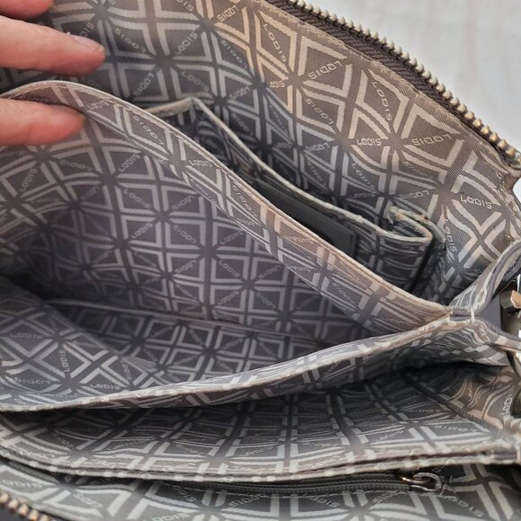 Lodis Downtown Dalia LAcXb CMT Italian Leather RFID Crossbody Bag - Picture 10 of 13